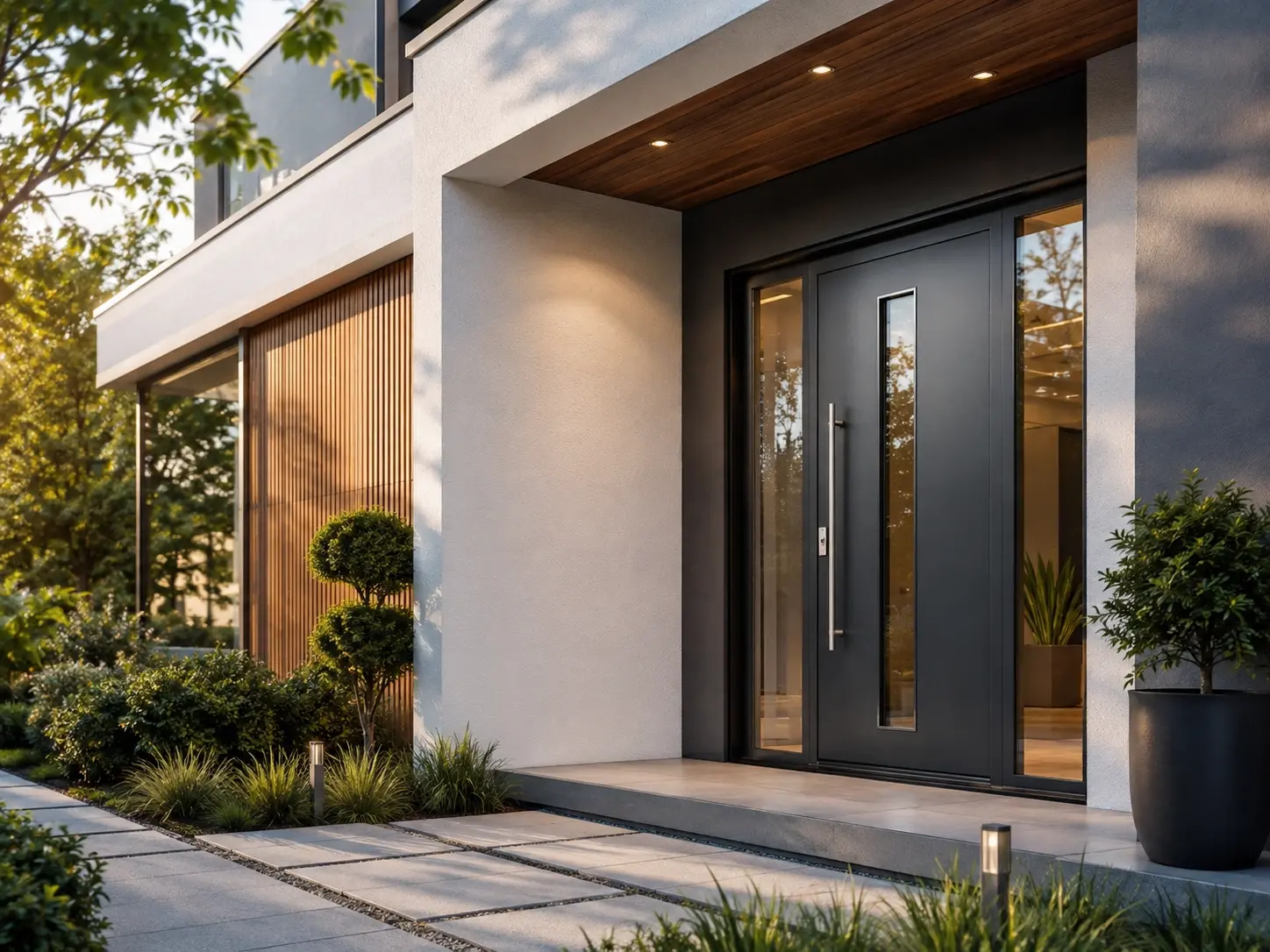 Aluminium Entrance Doors