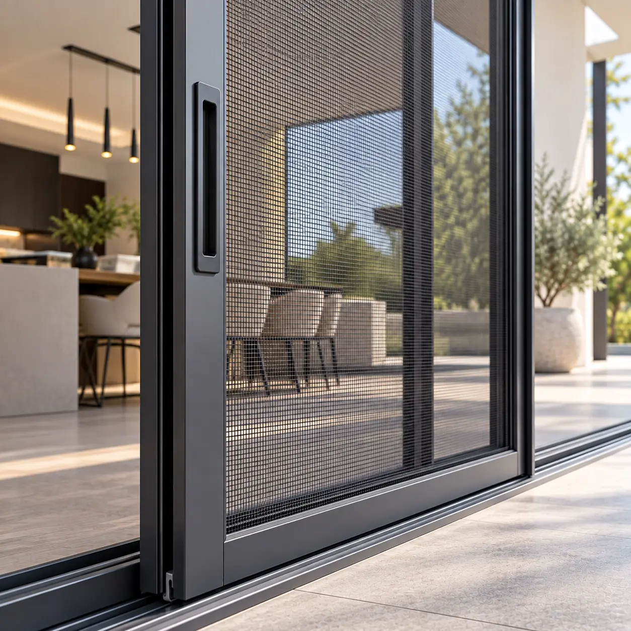 Sliding-Frame Screen