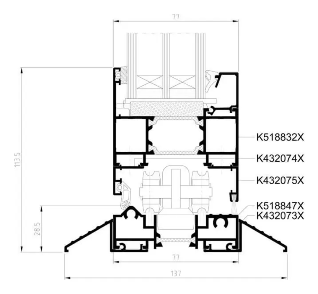Technical Parameters – MB-86 FOLD LINE HD